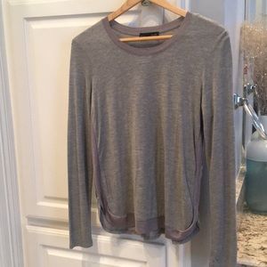 Zara long sleeve gray shirt